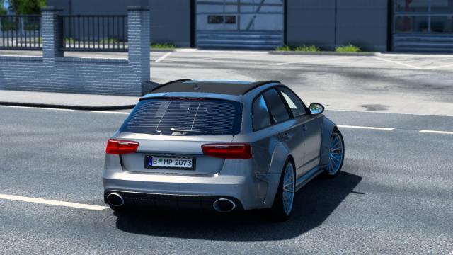 Audi A6 S6 RS6 C7 Avant 2016 для American Truck Simulator