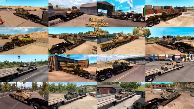 Military Cargo Pack для American Truck Simulator