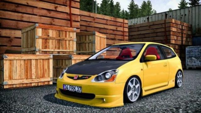 Honda EP3 Typer + Varex Sound for American Truck Simulator