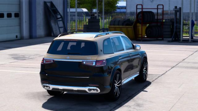 Mercedes-Benz GLS Maybach 2023 for American Truck Simulator