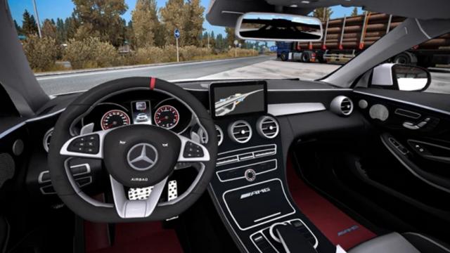 Mercedes Benz C63s для American Truck Simulator