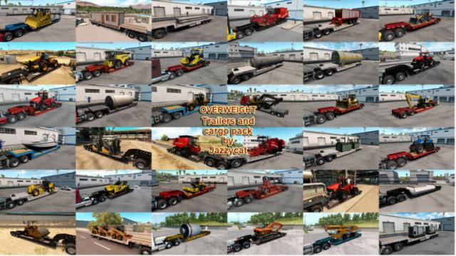 Trailers and Cargo Pack для American Truck Simulator