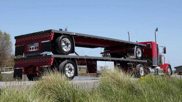 Wesco Hay Trailer для American Truck Simulator