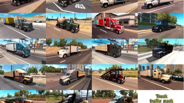 Truck Traffic Pack для American Truck Simulator