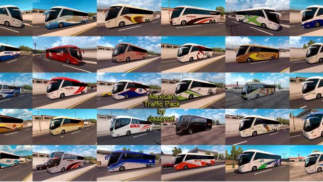 Mexican Traffic Pack для American Truck Simulator