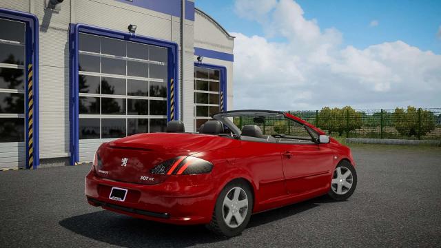 Peugeot 307 CC 2007 for American Truck Simulator