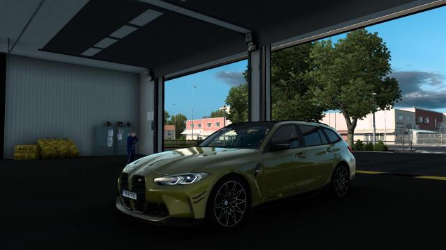 BMW M3 G80 Touring 2023 для American Truck Simulator