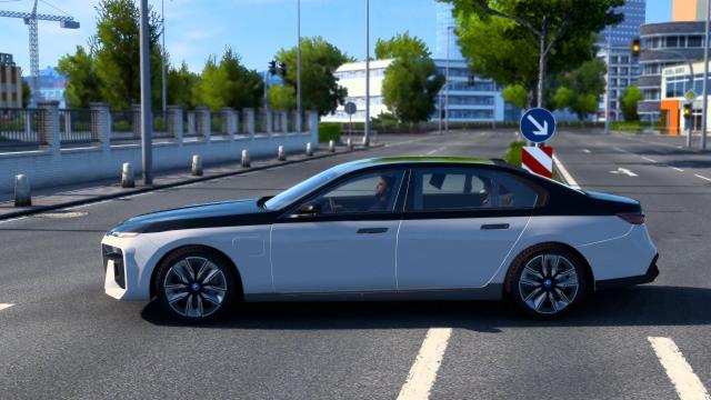BMW i7 M70 2024 для American Truck Simulator