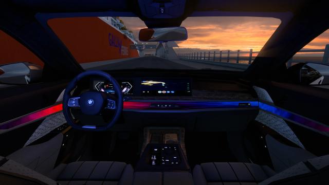 BMW i7 M70 2024 для American Truck Simulator