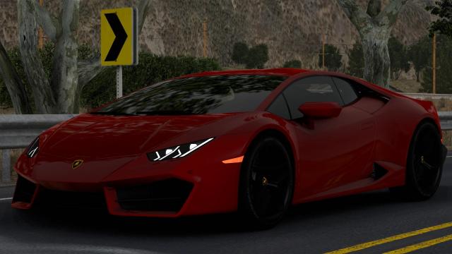 Lamborghini Huracan LP580-2 2017 для American Truck Simulator