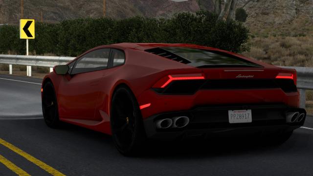 Lamborghini Huracan LP580-2 2017 для American Truck Simulator