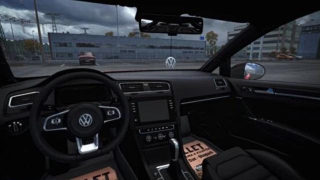 Volkswagen Golf R Line 7.5 2018 для American Truck Simulator