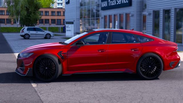 Audi RS7 Performance 2023 для American Truck Simulator