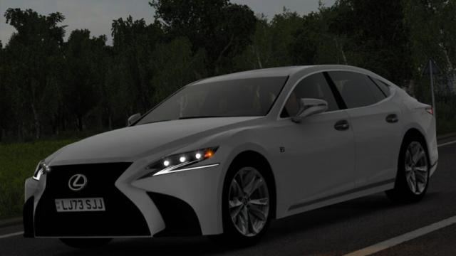 Lexus LS 500 F-Sport 2018 for American Truck Simulator