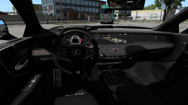 Lexus LS 500 F-Sport 2018 for American Truck Simulator