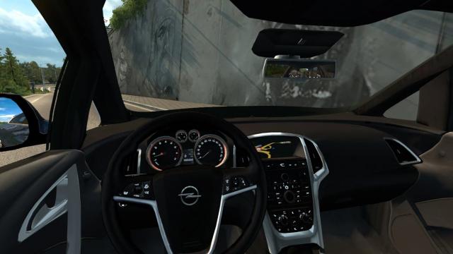 Opel Astra J для American Truck Simulator