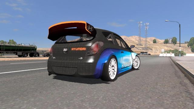 Hyundai i20 WRC для American Truck Simulator