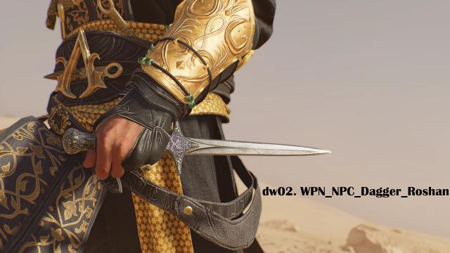 IbSarp Npc Weapons Mesh Swaps для Assassin's Creed Mirage