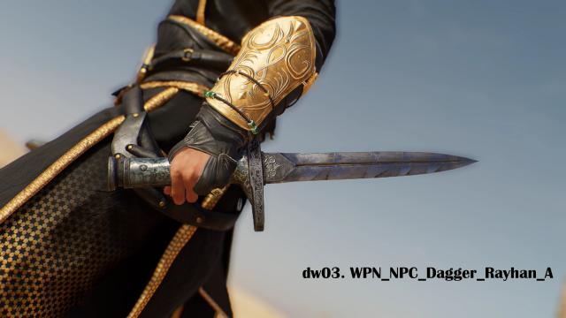 IbSarp Npc Weapons Mesh Swaps для Assassin's Creed Mirage