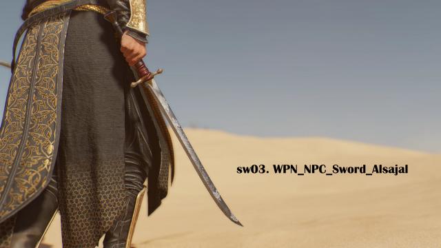 IbSarp Npc Weapons Mesh Swaps для Assassin's Creed Mirage