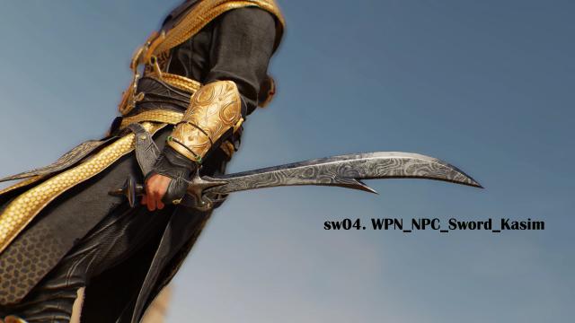 IbSarp Npc Weapons Mesh Swaps для Assassin's Creed Mirage