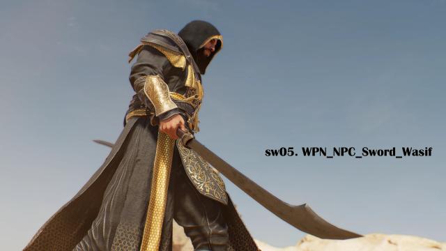 IbSarp Npc Weapons Mesh Swaps для Assassin's Creed Mirage