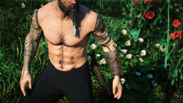 Eivor Enhanced Muscles for Assassin's Creed Valhalla
