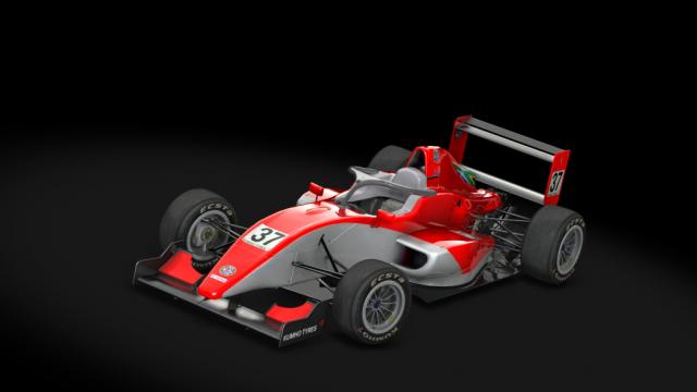 Tatuus Fa01 with halo for Assetto Corsa