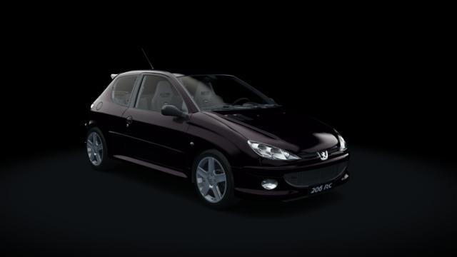 Peugeot 206 RC 2004 для Assetto Corsa