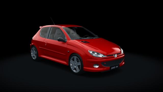 Peugeot 206 RC 2004 для Assetto Corsa