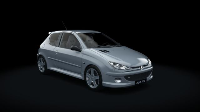 Peugeot 206 RC 2004 для Assetto Corsa