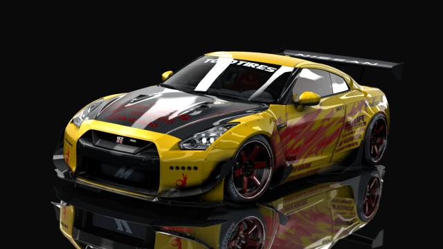 Nissan GT-R35 Rocket Bunny for Assetto Corsa