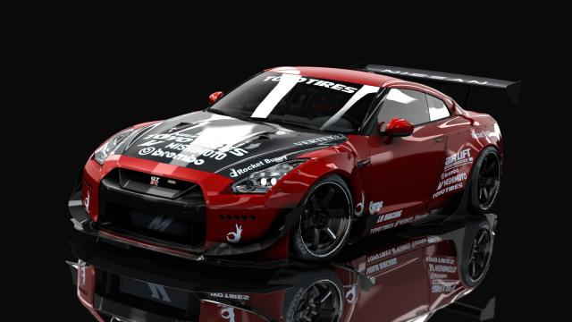 Nissan GT-R35 Rocket Bunny for Assetto Corsa