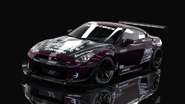 Nissan GT-R35 Rocket Bunny for Assetto Corsa