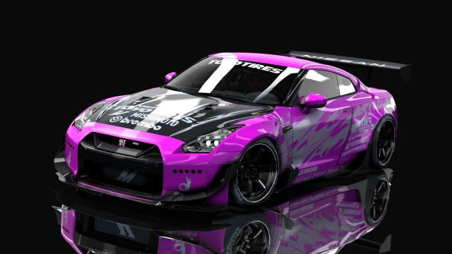 Nissan GT-R35 Rocket Bunny for Assetto Corsa