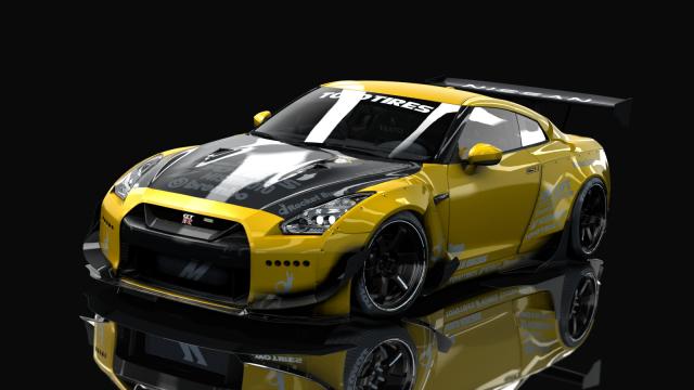 Nissan GT-R35 Rocket Bunny for Assetto Corsa