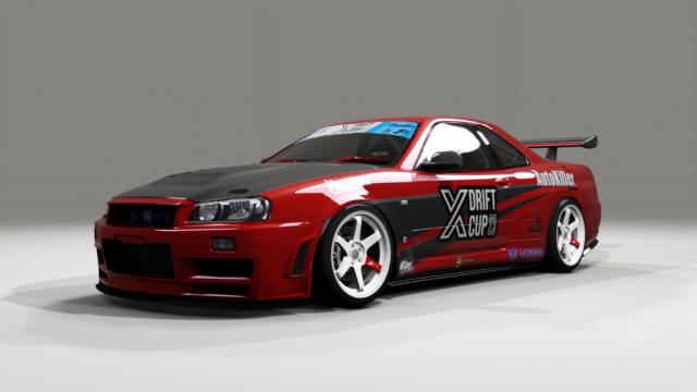 Nissan Skyline R34 XDC23 for Assetto Corsa