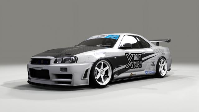 Nissan Skyline R34 XDC23 for Assetto Corsa