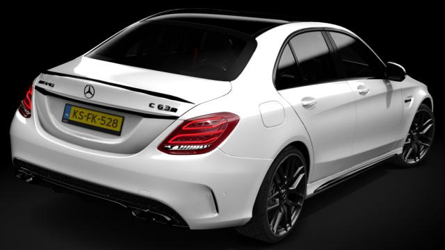 MLGZ | Mercedes-Benz C63s AMG (W205) Tuned для Assetto Corsa