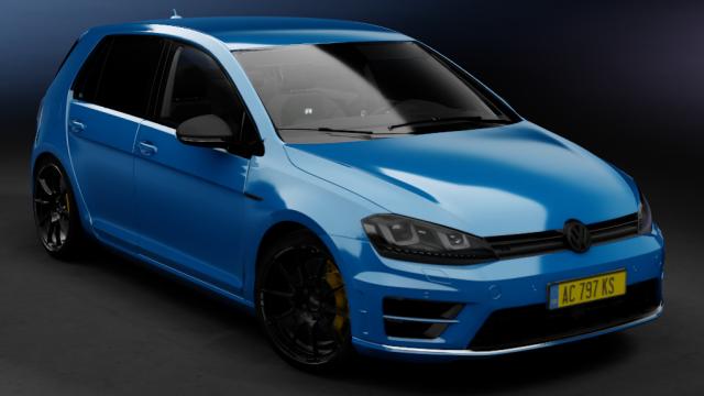 Volkswagen Golf R MK7 2015 Stage 2 для Assetto Corsa