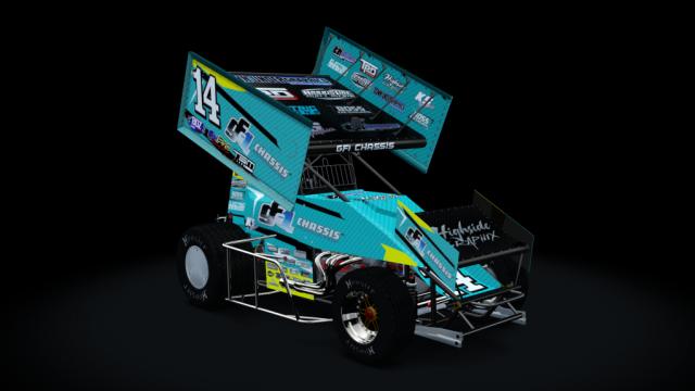 BOZ Sprint Car for Assetto Corsa