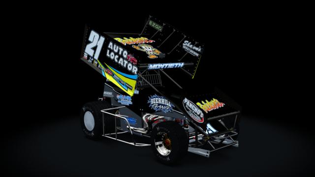 BOZ Sprint Car for Assetto Corsa