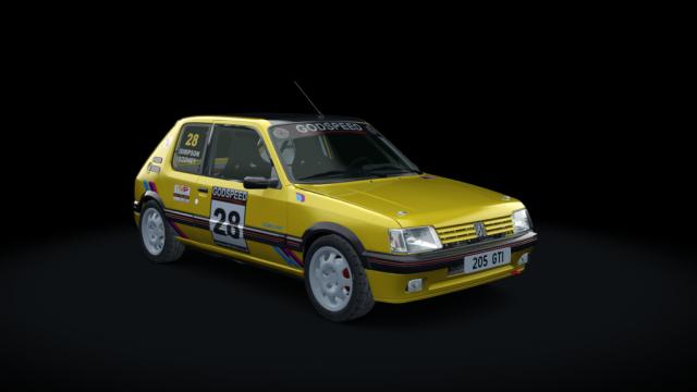 Peugeot 205 GTI gr A for Assetto Corsa