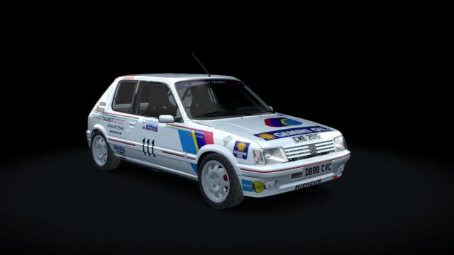 Peugeot 205 GTI gr A for Assetto Corsa