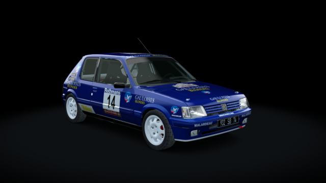 Peugeot 205 GTI gr A for Assetto Corsa