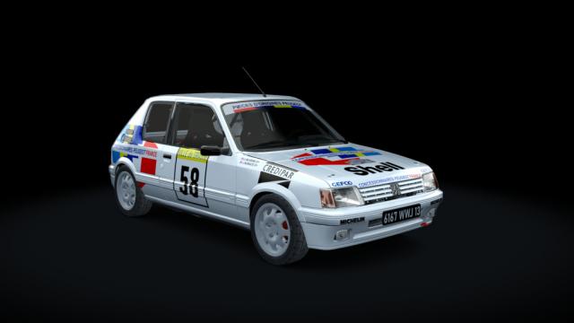 Peugeot 205 GTI gr A for Assetto Corsa