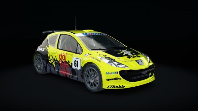 Peugeot 207 S2000 TARMAC for Assetto Corsa