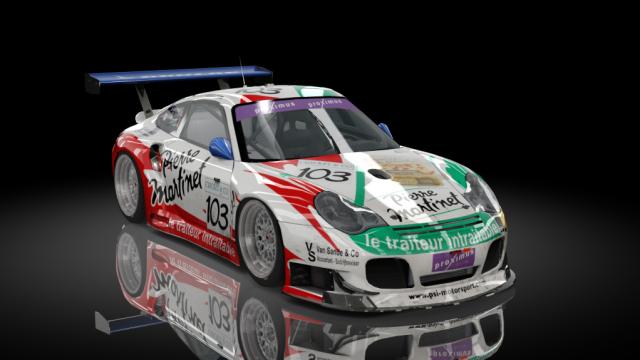 Porsche 996 GT2 Biturbo PSI для Assetto Corsa