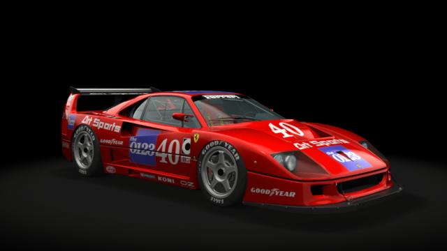 Ferrari F40 Competizione IMSA GTO for Assetto Corsa