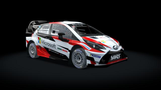 Toyota Yaris 2017 WRC Gravel for Assetto Corsa